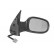 Outside mirror right electric HEATED PRIMER 3328808 Hagus