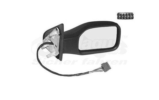 Outside mirror right electric HEATED, PRIMER, FOLDABLE 4009808 Hagus, Image 4