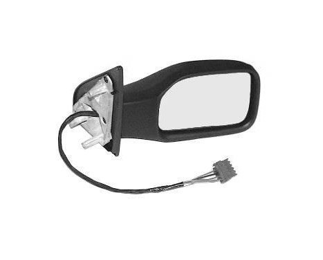 Outside mirror right electric HEATED, PRIMER, FOLDABLE 4009808 Hagus