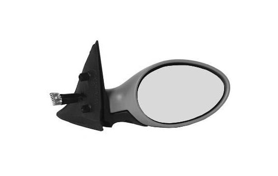 Outside mirror right electric HEATED + TEMP, SENSOR 0156818 Hagus