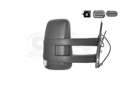 Outside mirror right electric Long Arm, Heated 2815818 Hagus, Image 3