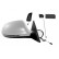 Outside mirror right electric Prim,Verw,Asf, 12pi 0378818 Hagus