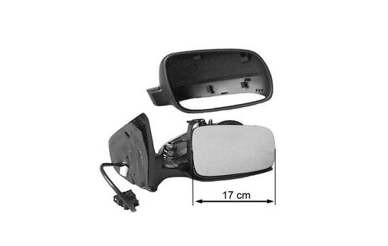Outside mirror right electric Primer 17CM 5888816 Hagus, Image 3