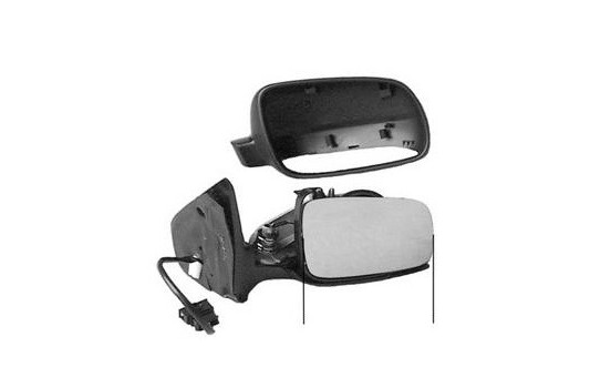Outside mirror right electric Primer 17CM 5888816 Hagus