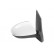 Outside mirror right electric Primer 2741806 Hagus