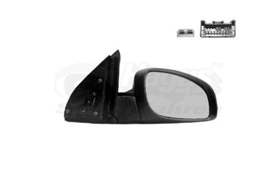 Outside mirror right electric Primer / Heated / 11-pin 3768828 Hagus, Image 2