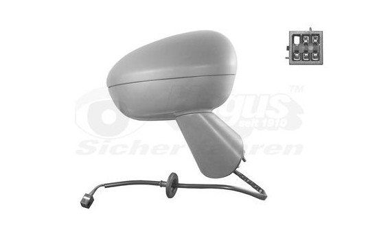Outside mirror right electric Primer, Heated 5pi 3860818 Hagus, Image 2