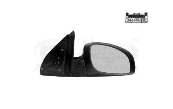 Outside mirror right electric Primer Heated Foldable 3768818 Hagus, Image 2