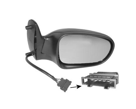 Outside mirror right electric until '98 Heated 1867808 Hagus