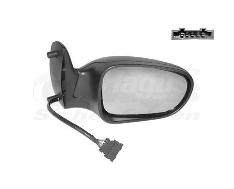 Outside mirror right electric until '98 Heated 1867808 Hagus, Image 2