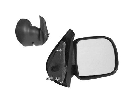 Outside mirror right electric up to '01 HEATED 4310808 Hagus