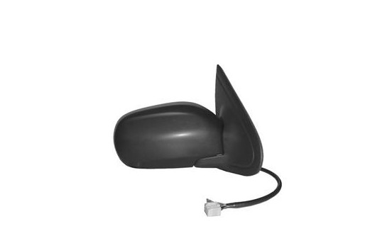 Outside mirror right electric WARM BLACK Electric FOLDABLE 1910818 Hagus