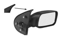 Outside mirror RIGHT FULLY 3-door 1754804 Hagus