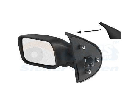 Outside mirror RIGHT FULLY 3-door 1754804 Hagus, Image 3