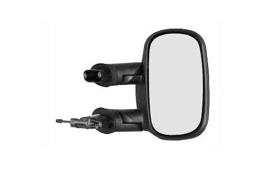Outside mirror RIGHT FULLY INNER REGULATION LEFT IN PRIMER 1636804 Hagus