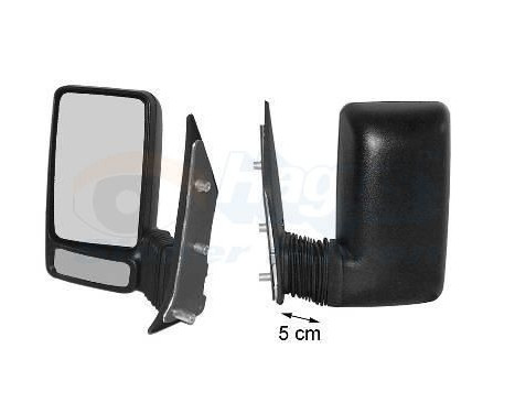 Outside mirror RIGHT FULLY SHORT ARM 2813802 Hagus, Image 3