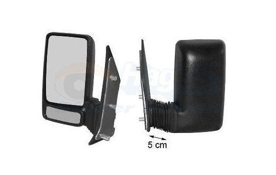 Outside mirror RIGHT FULLY SHORT ARM 2813802 Hagus, Image 3