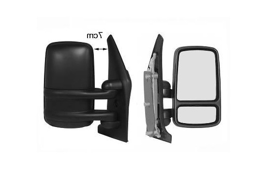Outside mirror RIGHT FULLY SHORT ARM 4391802 Hagus
