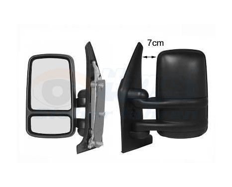 Outside mirror RIGHT FULLY SHORT ARM 4391802 Hagus, Image 2