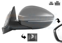 OUTSIDE MIRROR WITH ELECTRIC COIL 1633827 Hagus