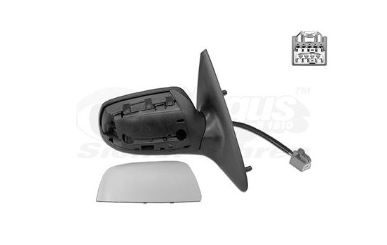 Right electric exterior mirror 6/from '03 PRIMER 1829818 Hagus, Image 2