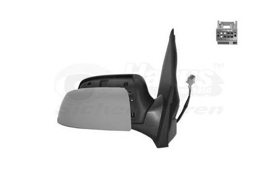 Right electric exterior mirror Primer from '06 1806818 Hagus, Image 2
