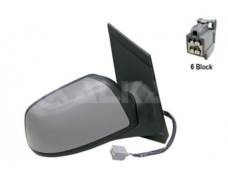 Right side exterior mirror complete 6124400 Alkar