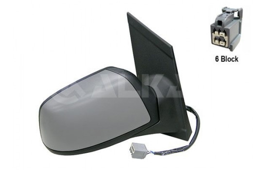 Right side exterior mirror complete 6124400 Alkar