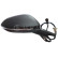 Right side exterior mirror complete 6126138 Alkar