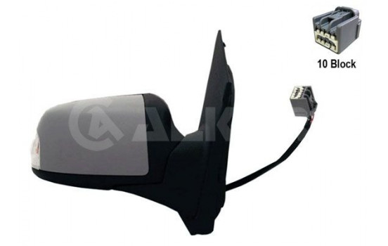 Right side exterior mirror complete 6140400 Alkar