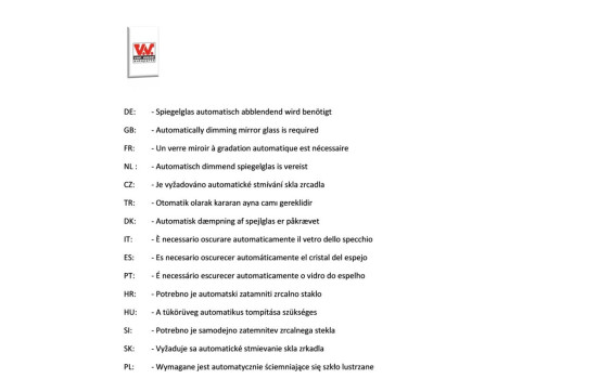 Wing Mirror * HAGUS * 0346828, Image 2