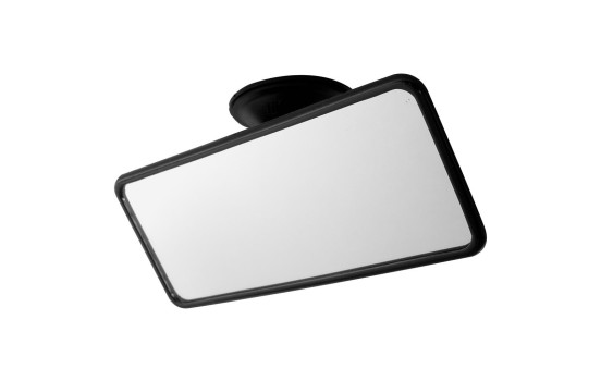 Interior mirror with suction cup