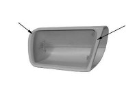 Cover, outside mirror 3031841 Hagus