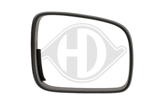 Frame, exterior mirror 2205629 Diederichs, Image 2