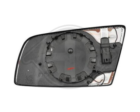 Mirror glass, exterior mirror 1224128 Diederichs, Image 2