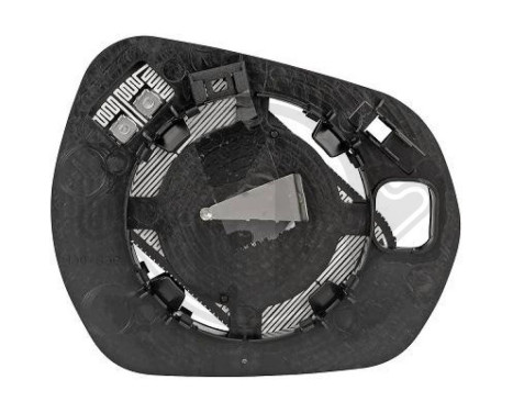 Mirror glass, exterior mirror 1407127 Diederichs, Image 3