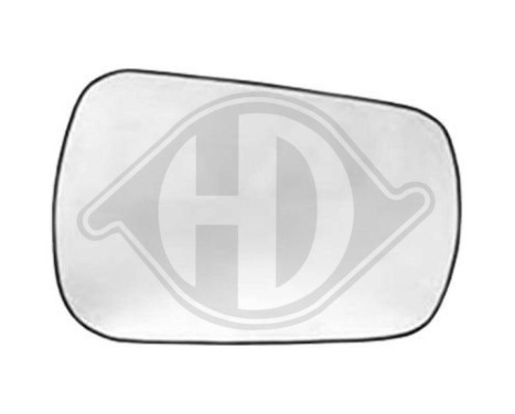 Mirror glass, exterior mirror 1456226 Diederichs, Image 2