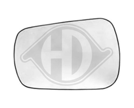 Mirror glass, exterior mirror 1456227 Diederichs, Image 2