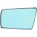 Mirror glass, exterior mirror 1670026 Diederichs