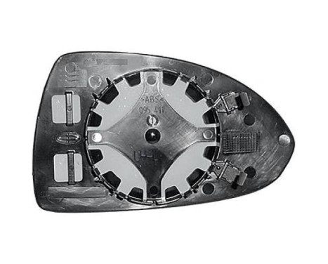 Mirror glass, exterior mirror 1814226 Diederichs