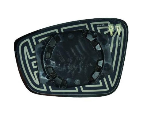 Mirror glass, exterior mirror 2236126 Diederichs