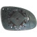 Mirror glass, exterior mirror 2247326 Diederichs