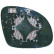 Mirror glass, exterior mirror 2255026 Diederichs
