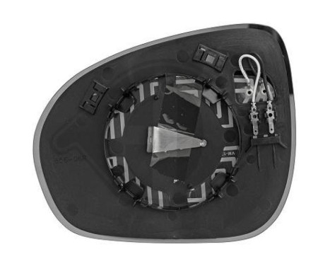 Mirror glass, exterior mirror 3425126 Diederichs, Image 2