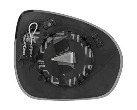 Mirror glass, exterior mirror 3425127 Diederichs, Image 2
