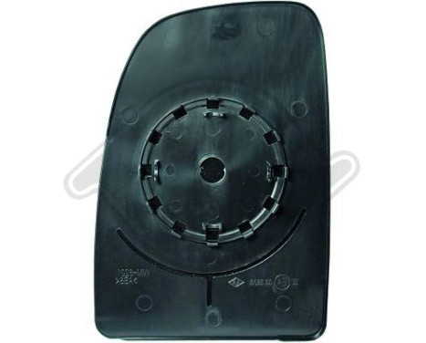 Mirror glass, exterior mirror 3484126 Diederichs, Image 2