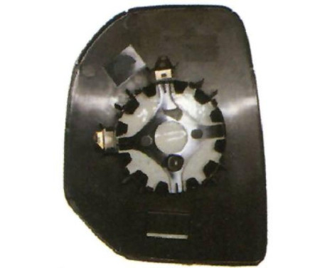 Mirror glass, exterior mirror 4013629 Diederichs