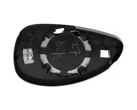 Mirror glass, exterior mirror 4072126 Diederichs