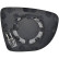 Mirror glass, exterior mirror 4416027 Diederichs