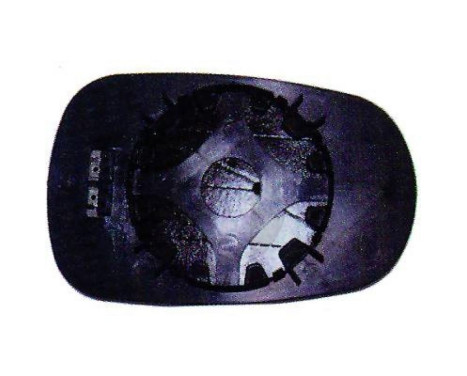 Mirror glass, exterior mirror 4420026 Diederichs, Image 2